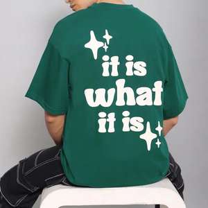 T-shirts unisexes à manches courtes pour hommes, coupe ample, respirants et à séchage rapide, avec logo imprimé en mousse 3D personnalisée - Product Image 4