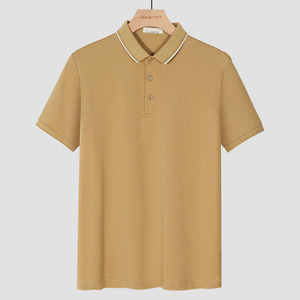 Camiseta de Golf para Hombre Estampada a Precio de Fábrica, Transpirable en Diferentes Colores, Hecha de Spandex/Nylon, Personalizada - Product Image 1