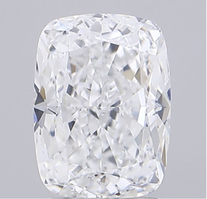 Diamante Sintético Certificado por IGI de 2.86 CT, Corte Alargado Tipo Cojín, Color D, Claridad VVS1, Cultivado en Laboratorio, CVD LG 746511908, Joyería ROYAL GEMS - Product Image 1
