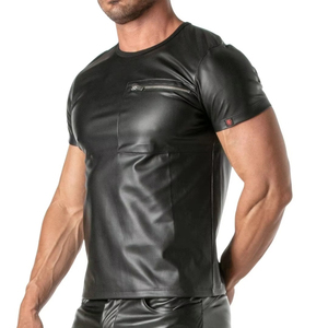 High Quality Genuine Leather Customized Breathable Embroidered Satin Woven Men's Plus Size Casual <b>Shirts</b>-Good Price - Product Image 1