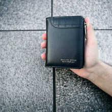 Portefeuille Homme de Luxe en Cuir Synthétique Imperméable, Porte-Cartes Slim Bifold, Organisateur d'Argent Élégant, Personnalisable pour Usage Quotidien - Product Image 4