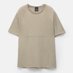 Camisetas informales con estampado DTG personalizado de alta calidad, camiseta con gráfico Vintage de lavado ácido corto de algodón de gran tamaño con logotipo para hombre - Product Image 5