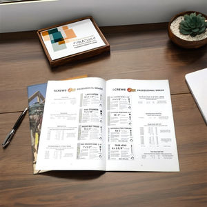 Opciones de cartón corrugado compensado perfectas para negocios minoristas, catálogos de negocios impresos personalizados ecológicos - Product Image 1