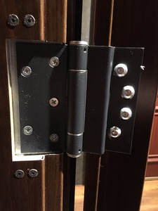 En ISO eertified thép mạ kẽm 12mm MDF bọc thép lối vào chống trộm cửa nhà, đầy polyurethane. - Product Image 5