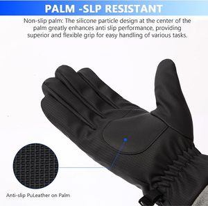 Thermal <b>Gloves</b> for Outdoor Use with Windproof Fabric Non Slip Design and Private Label Options for Winter Sports and Travel - Product Image 4