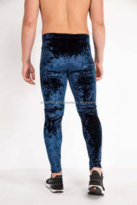 Leggings en fibre de bambou écologique pour hommes, tissu antibactérien doux et extensible, adapté au confort actif de tous les jours - Product Image 3