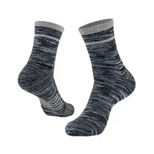 Premium Quality Thin Bamboo <b>Socks</b> for <b>Men</b> Quick Dry Anti-Bacterial Crew Business <b>Socks</b> Custom Logo Bottom Hot Selling - Product Image 2