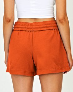 Shorts de sport décontractés pour femmes, taille haute, élastiques, respirants, avec imprimé dessin animé, couleur délavée, style jupe-short, pour l'été - Product Image 6