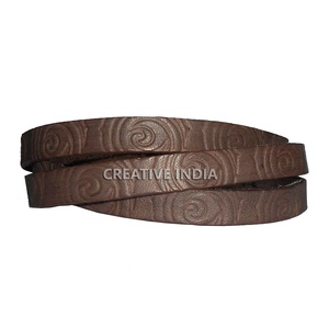 High Quality Flat <b>Leather</b> Cord, <b>Leather</b> Lace for DIY Craft Jewelry and Other Accessories at Whole Sale Price - Product Image 4