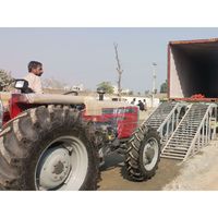 Tractor Massey Ferguson MF 385 de Servicio Pesado con Tracción en las 4 Ruedas, 85 HP, con Eje PTO para Agricultura Comercial, Fabricado en Pakistán
