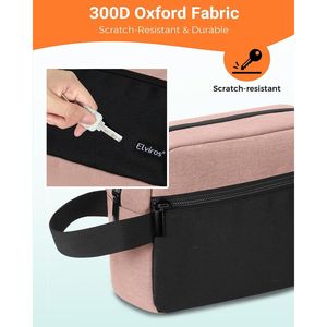 Elviros Lightweight <b>Hanging</b> <b>Toiletry</b> <b>Bag</b> Travel Makeup Organizer for Women and Men - Product Image 2