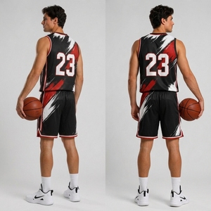 Uniforme de Baloncesto Unisex para Adultos, Colores Personalizados, Transpirable, Logotipo Personalizado, Superelástico, Alta Calidad, Nuevo Modelo, Venta al Por Mayor - Product Image 5
