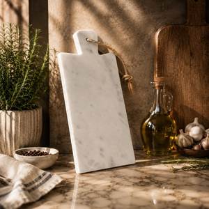 Tabla de Cortar de Mármol Verde Hecha a Mano, Bloque de Corte Ecológico Antideslizante, Apto para Lavavajillas, para Cocina, Comedor y Charcutería - Product Image 5