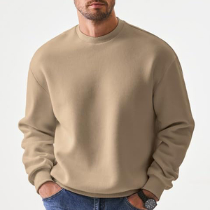 Sweat-shirts pour hommes en molleton uni respirant 100% coton, nouveau design, faible MOQ, prix de gros, fabriqué au Pakistan, OEM - Product Image 3