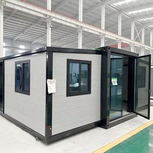 <span class=keywords><strong>Maison</strong></span> préfabriquée modulaire de luxe, moderne, pour hôtel, bureau, 20 pieds, 40 pieds, étanche, robuste, extensible, conteneur habitable - Product Image 2