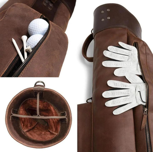 Bolsas de Golf de Piel Auténtica, Modernas y Elegantes, Ligeras, de Gran Capacidad, Portátiles, Duraderas y Ecológicas - Product Image 5