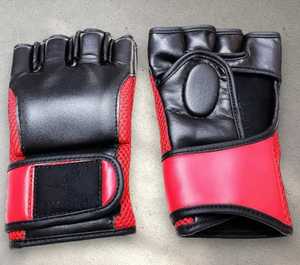 ถุงมือ MMA แบบ OEM สกรีนโลโก้ได้ หนังพรีเมียม เป็นมิตรกับสิ่งแวดล้อม สีสั่งทำได้ สำหรับต่อสู้ในกรง น้ำหนักเบา ระบายอากาศดี ติดตีนตุ๊กแก - Product Image 4