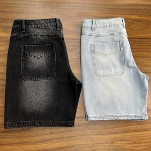 2026 Custom Jorts Baggy Distressed Dark Washed 100%Cotton Embroidery Decorated Light Jeans Clothing Summer Jeans Shorts Vintage - Product Image 2