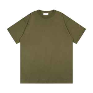 Camiseta Oversize Lisa de 300g para Hombre, Camisetas Oversize con Logo Personalizado Impreso en la Manga para Conjuntos de Camisetas - Product Image 1