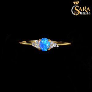 Anillo de Compromiso de Oro Blanco de 14k con Diamante Moissanita de Corte Oval Brillante de Alta Calidad, Regalos de Aniversario de la India - Product Image 1