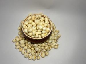 Nueces de Makhana Orgánicas Crudas 4 Suta 12.5mm Medianas, Limpias y Clasificadas, Higiénicas, OEM, Textura Semiblanda, Producto de la India - Product Image 2