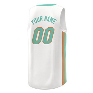 Maillot de basketball respirant personnalisable style vintage pour homme – Tenue décontractée haute performance anti-humidité 100 % polyester - Product Image 6