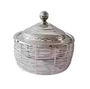 Moderno y Duradero Juego de Recipientes para Calentar Comida con Bandeja Decorativa, Calentador de Alimentos Aislado para Buffet y Catering - Product Image 6