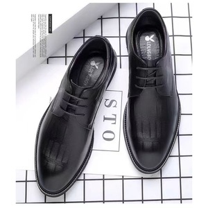 Men's Business <b>Dress</b> Shoes PU Upper Waterproof Comfortable All Season Anti Slip Sole Office Wear - Product Image 5