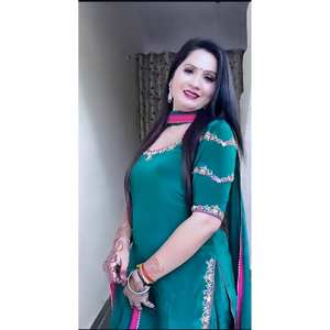 Conjunto de Top, Pantalón y Dupatta para Mujer con Elegante Bordado para Fiestas - Product Image 5