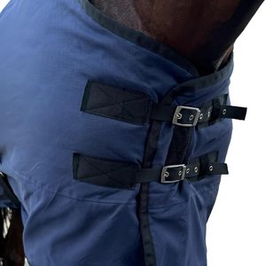 Couverture pour cheval en polyester Oxford respirante et imperméable de haute qualité, personnalisable avec logo, pour l'hiver - Product Image 5