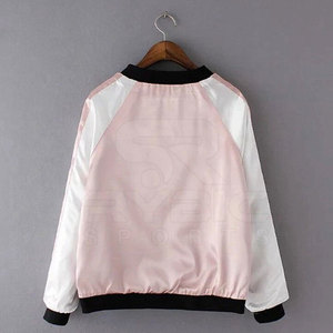 Chaqueta Varsity Bordada para Mujer, Diseño Personalizado de Primera Calidad, Suministro Directo de Fábrica, con Estilo Casual y Moderno - Product Image 4
