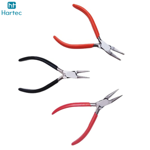 3 Pcs Mini Jewelry Pliers Set Professional Round Nose Flat Nose <b>Wire</b> Bending <b>Craft</b> Tool Kit for DIY Jewelry Repair & Making - Product Image 3