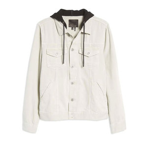 Chaqueta de Mezclilla para Hombre, Nueva Colección de Invierno, 100% Algodón, Diseño Casual y Elegante, Transpirable, Ecológica, Duradera, para Uso Diario - Product Image 1