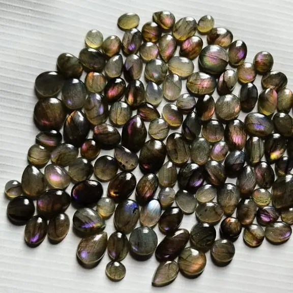 Natural laborite solta gemstone alta qualidade cabochão preço atacado fabricação Índia