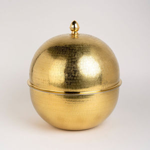 Most Selling Metal Casseroles Tableware Decorative Gold Plated Hotpot <b>Dinnerware</b> & Cookware Soup & Food Warmer Hotpots - Product Image 1