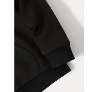 Sudadera con Capucha Personalizada al por Mayor, de Felpa Gruesa, Corte Regular, 100% Algodón, Ecológica, Esencial para el Invierno, Forro Sólido - Product Image 5