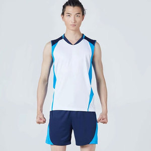 Men Women Volleyball <b>Sets</b> Jerseys Shorts Uniforms Training Suit Running <b>Set</b> Plus Size Front 100% Polyester Anti-Uv Breathable - Product Image 3
