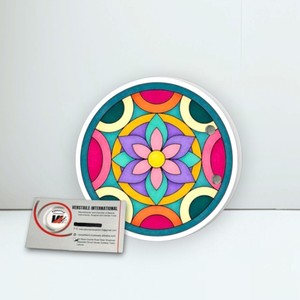 Accesorios para Pestañas con Logotipo Personalizado: Adornos Circulares de Hongo, Lazos de Acero Inoxidable y Acrílico, y Diseños de Corazón y Mariposa - Product Image 6