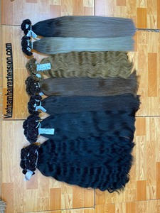 Extensions de cheveux à pointes plates, pointes en I, pointes en U, pointes en V, pointes nano - 100% cheveux vierges - VENTE CHAUDE - Product Image 3