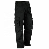 Pantalon de travail multifonctionnel en polyester/coton bleu, résistant aux multiples usages, avec motif imprimé, pour la construction