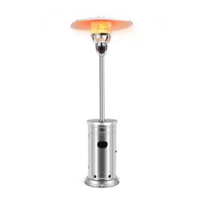 Riscaldatore da Patio a Piramide 48000 BTU con Telecomando, Stufa da Giardino in Acciaio per Esterni, Ideale per Matrimoni - Product Image 1
