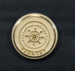 Boutons de couronne royale antiques - Taille et couleur personnalisables - Alliage bronze/zinc - Product Image 4