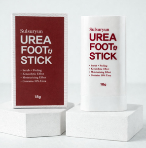 SULSURYUN UREA FOOT STICK 18g Stick pour les pieds à l'urée, adoucissant pour les talons, infusé aux huiles naturelles, cosmétique coréen K-beauty, certifié MSDS, marque originale OBM - Product Image 4