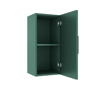 JOVI Mobile Bagno Sospeso da Parete Verde da 14 Pollici con Anta e Ripiano, Complementare per Mobili Bagno JODI - Product Image 3