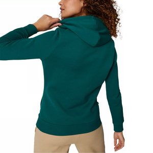 Sudadera con Capucha para Mujer, Color Sólido, Manga Larga, Tejido de Algodón Transpirable, para Otoño, con Bolsillos - Product Image 3