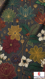 Tela de Poliéster Estampada Digital Personalizada, Material Textil Suave y Ligero para Prendas de Vestir y Fabricación de Textiles para el Hogar - Product Image 1