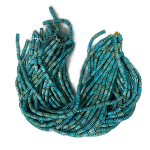 <span class=keywords><strong>Aquaterra</strong></span> ลูกปัดเทอร์ควอยซ์แท้,ลูกปัดทรงหลวม Heishi เกลียวเต็มเส้นขายส่ง - Product Image 3