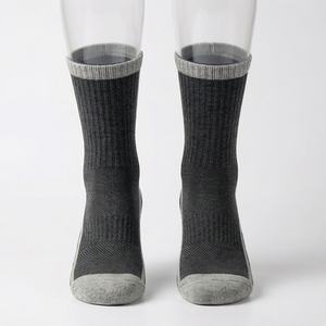 <b>Men</b> Custom Cotton Anti Slip Hiking Outdoor Ankle <b>Sports</b> <b>Socks</b> Breathable Athletic Trekking Durable Soft Customized Color Pairs - Product Image 1