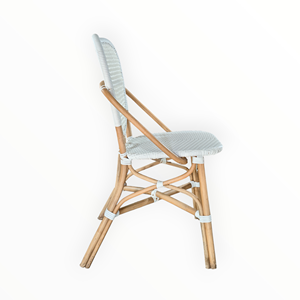 Silla Bistro Más Popular para Cafetería, Restaurante, Espacios Públicos Residenciales - Mimbre Sintético Natural con Garantía de Tejido de 3 Años - Product Image 6