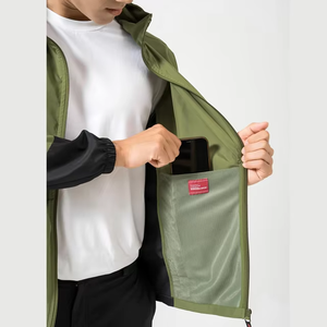 Veste coupe-vent pour homme, imperméable, coupe-vent, veste de randonnée en plein air, veste softshell avec logo personnalisé, veste de travail d'hiver pour homme, veste de plein air - Product Image 5